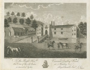 Himley Salonu: gravür by Stebbing Shaw
