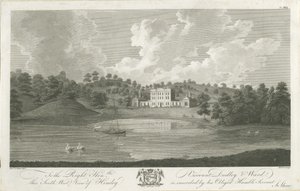 Himley Hall: gravür, nd [1762-1798]