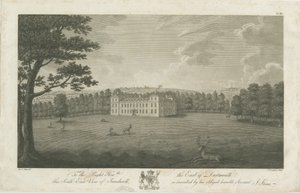Sandwell Park - Salon: gravür, nd [1762-1798] by Stebbing Shaw