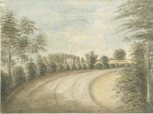 Statfold Salonu: sulu boya, nd [1762-1802] by Stebbing Shaw