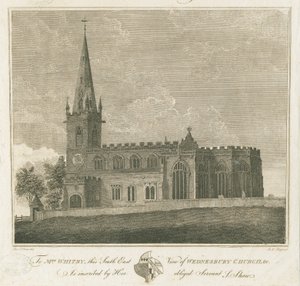 Wednesbury Kilisesi: gravür, nd [1762-1802]