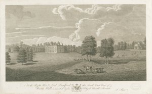 Weston-under-Lizard - Salon: gravür, nd [1762-1802] (baskı) by Stebbing Shaw