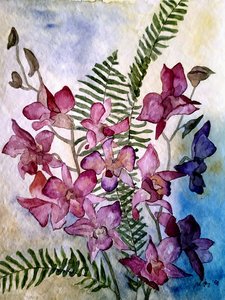 orkideler by Steegs Art Karin
