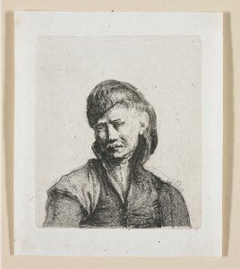 Bir Kazak Büstü by Stefan Juliusz Norblin de la Gourdaine