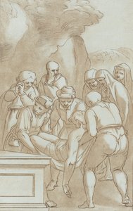 Entombment, ca. 1780. by Stefano Mulinari