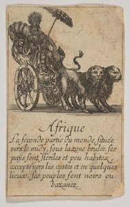 Afrika, 1644. by Stefano della Bella