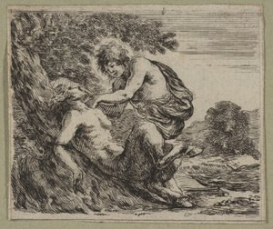 Apollon ve Marsyas, 1644. by Stefano della Bella