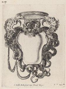 Ejderhalar Tarafından Kuşatılan Kartuş, 1647. by Stefano della Bella
