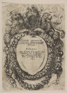 Başlıklı Kartuş: Kartuşların Yeni Buluşları, 1647. by Stefano della Bella