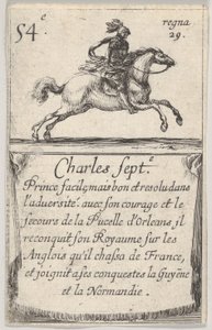 Charles Sept.-e Prince facile..., Game of the Kings of France