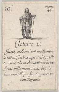 Clotaire 2.-e Adil, ılımlı..., Game of the Kings of France