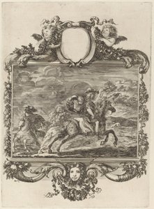Clovis ve Clotilda by Stefano della Bella