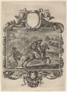 Clovis ve Clotilda by Stefano della Bella