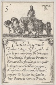 Clovis le grand Vaillant, adaçayı..., Game of the Kings of France