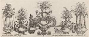 Fantastik Vazolar, muhtemelen 1646. by Stefano della Bella