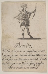 Florida, 1644. by Stefano della Bella