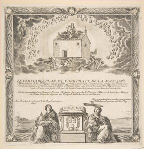 Gerçek Plan ve Ste. Bakire, 1649. by Stefano della Bella