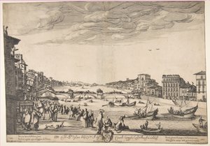 Köprü Oyunu, Pisa, 1634. by Stefano della Bella