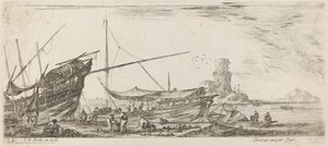 Liman Manzarası by Stefano della Bella