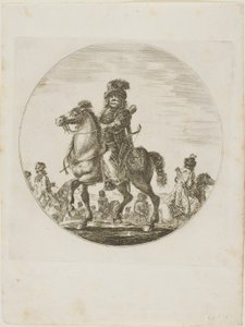 Macar Süvari by Stefano della Bella