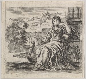 Mitoloji Oyunu Mitolojisinden Juno, 1644. by Stefano della Bella