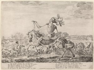 Savaş Alanında Ölüm, 1648. by Stefano della Bella