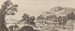Köprülü Manzara, 1641. by Stefano della Bella