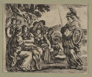 Dokuz İlham Perisi, 1644. by Stefano della Bella