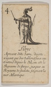 Libya, 1644. by Stefano della Bella