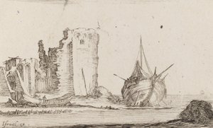 Deniz, 1642. by Stefano della Bella