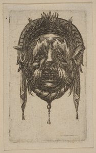 Maske. by Stefano della Bella