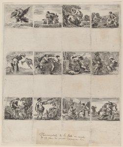 Mitolojik Oyun Kağıtları, 1644. by Stefano della Bella