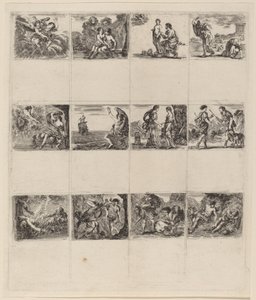 Mitolojik Oyun Kağıtları, 1644. by Stefano della Bella