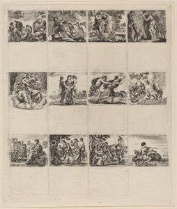 Mitolojik Oyun Kağıtları, 1644. by Stefano della Bella