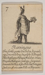 Narsinge, 1644. by Stefano della Bella