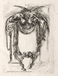Bir Kartuş için Yeni Model, 1647. by Stefano della Bella
