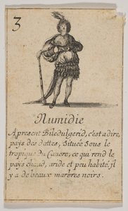 Numidya, 1644. by Stefano della Bella