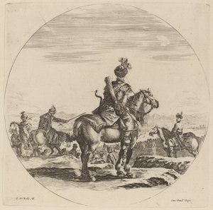 Polonyalı Şövalye. by Stefano della Bella