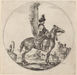 Polonya Hussar by Stefano della Bella