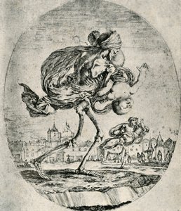 Stefano della Bella, 1906, Beş Ölüm Setinden Gravür