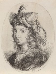 İncilerle Bezenmiş, Sola Dönük Sultanlık, 16491650. by Stefano della Bella