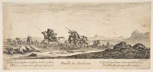 Amalekliler Savaşı, M.Ö. 1645-52. by Stefano della Bella