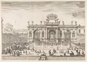 Kutsal Ayin Alayı, ca. 1648. by Stefano della Bella