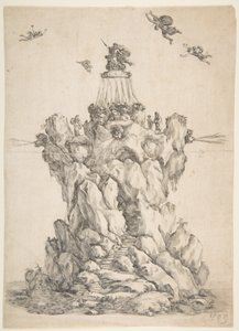 Aiolos Kayası, 1652. by Stefano della Bella