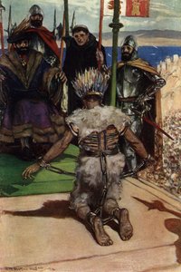 Montezuma II 1519 yılında Hernan Cortes tarafından esir alındı by Stephen Reid