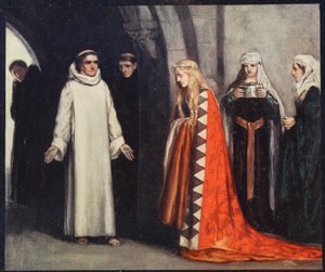 Saint Bernard ve Rahibe Hombeline, 