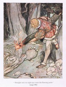 Yanan nokta doğruca sağ gözüne girdi (renkli taş) by Stephen Reid