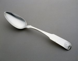 Kaşık, ç. 1828-1831 (gümüş) by Stodder and Frobisher