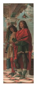 Aziz Nazarus ile Aziz Celsus, 1874. by Storch and Kramer