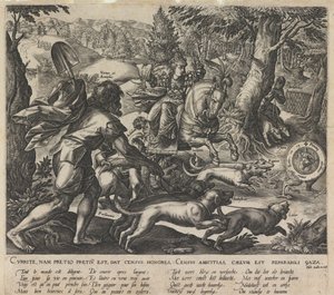 Alegorik Bir Av, 1578
